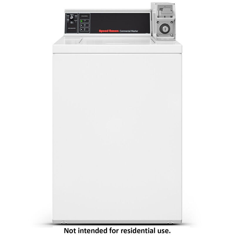 Speed Queen TV4 26 in. 3.1 cu. ft. Commercial Top Load Washer with Agitator - White, , hires