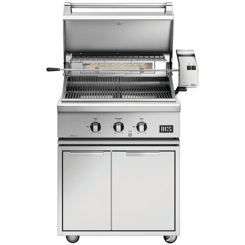 DCS Series 7 30 in. 2-Burner Built-In Liquid Propane Gas Grill with Rotisserie - Stainless Steel, , hires