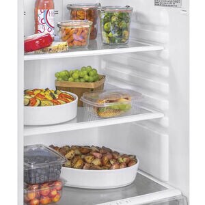 Haier 24 in. 9.8 cu. ft. Counter Depth Top Freezer Refrigerator - Stainless Steel, Stainless Steel, hires