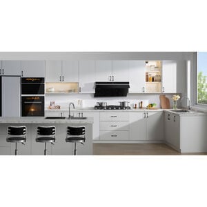 Fotile 36 in. 5-Burner Natural Gas Cooktop with Simmer Burner & Power Burner - Stainless Steel, , hires