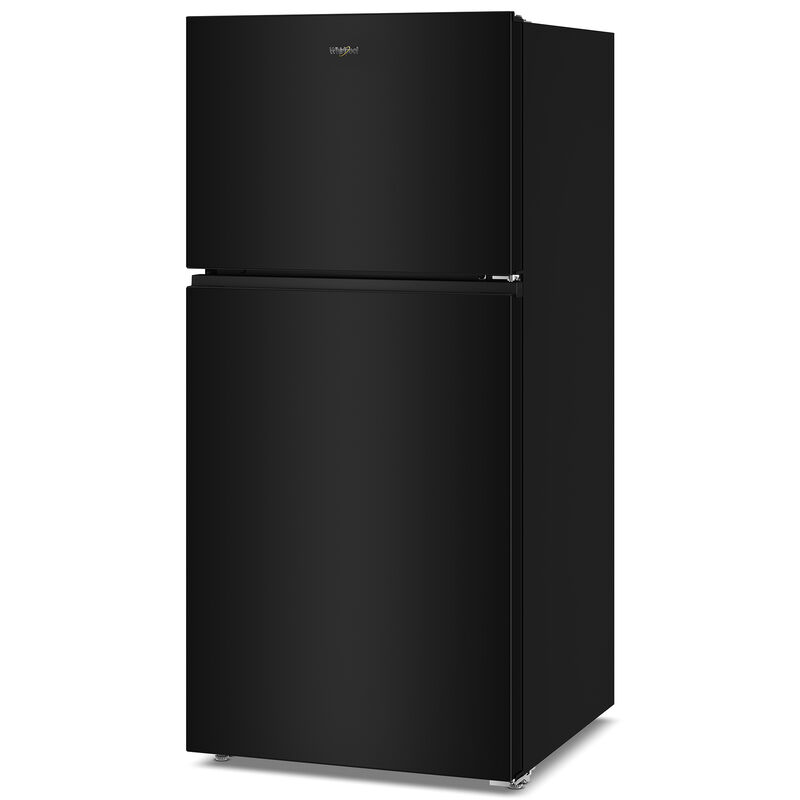Whirlpool 30 in. 19.3 cu. ft. Top Freezer Refrigerator - Black, Black, hires