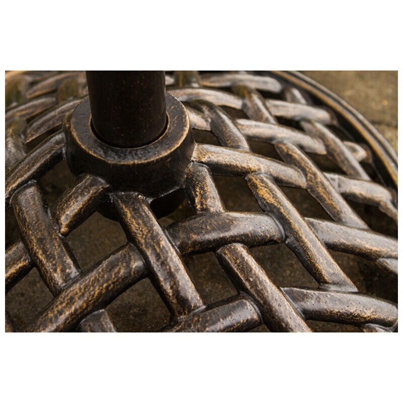 Hanover Monaco & Traditions Iron Umbrella Base, , hires