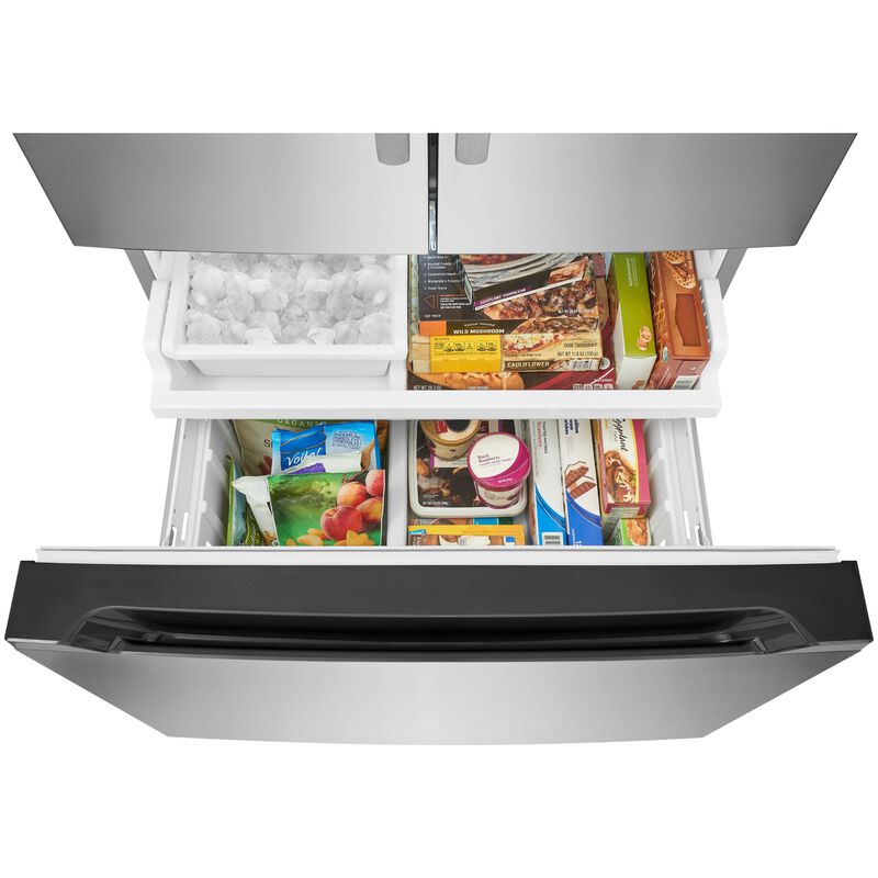 Frigidaire 36 in. 28.8 cu. ft. French Door Refrigerator with Internal Water Dispenser - Fingerprint-Resistant Stainless Steel Look, , hires