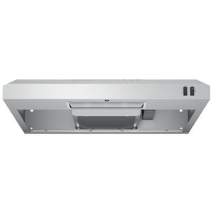 GE 30 in. Convertible Standard Style Range Hood with 200 CFM, 2 Fan Speeds & 1 Incandescent Light - Stainless Steel, , hires