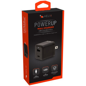 Helix 30W Wall Charger - Black, , hires
