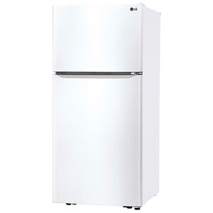 LG 30 in. 20.2 cu. ft. Top Freezer Refrigerator - White, White, hires