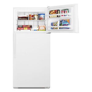Whirlpool 28 in. 14.3 cu. ft. Top Freezer Refrigerator - White, White, hires