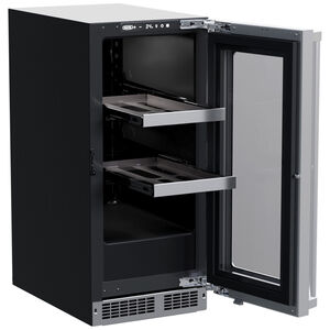 Marvel Professional Series 15 in. 2.7 cu. ft. Built-In Beverage Center with Adjustable Shelves & Digital Control - Stainless Steel, , hires