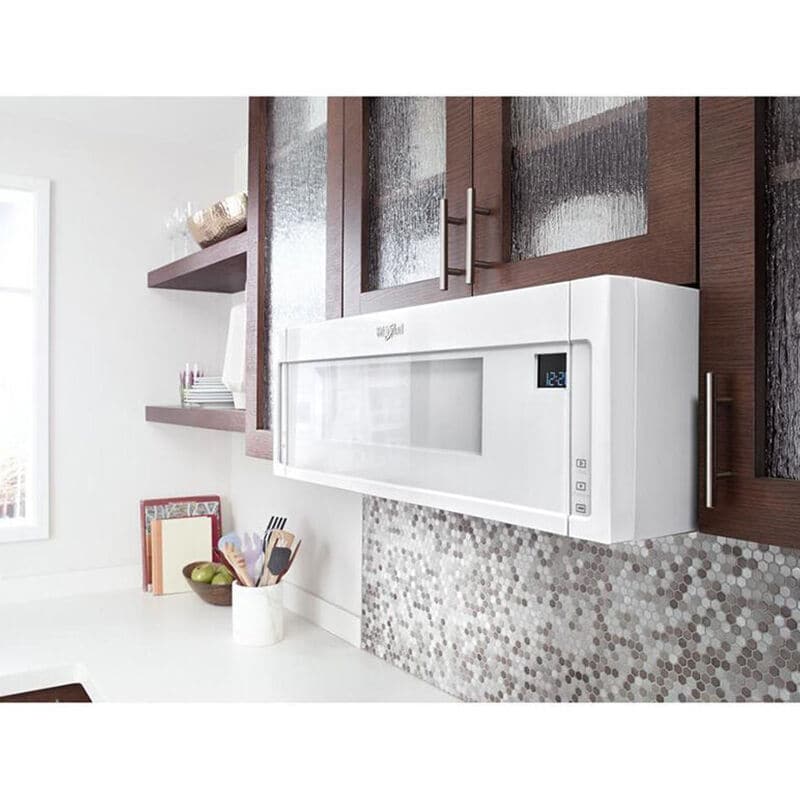 Whirlpool 1.1 cu ft new arrivals over the range microwave