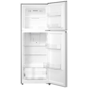 Midea 22 in. 10.1 cu. ft. Counter Depth Garage-Ready Top Freezer Refrigerator - Stainless Steel, , hires