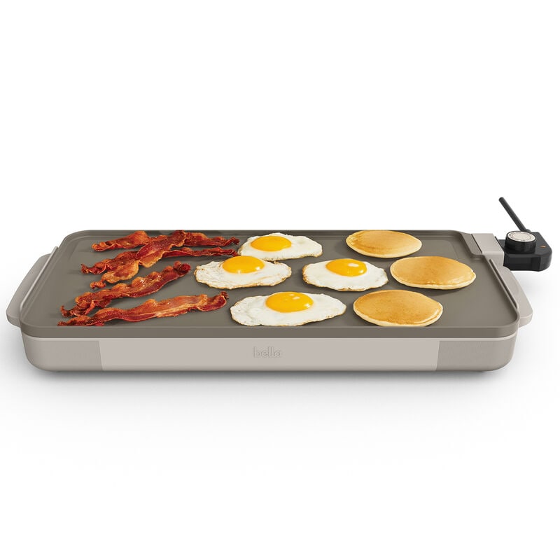 Bella 10" x 20" Griddle - Oatmilk, , hires