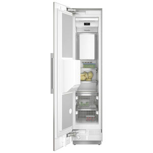Miele MasterCool Series 18 in. Built-In Upright Freezer with Adjustable Shelves & Digital Control - Stainless Steel, , hires