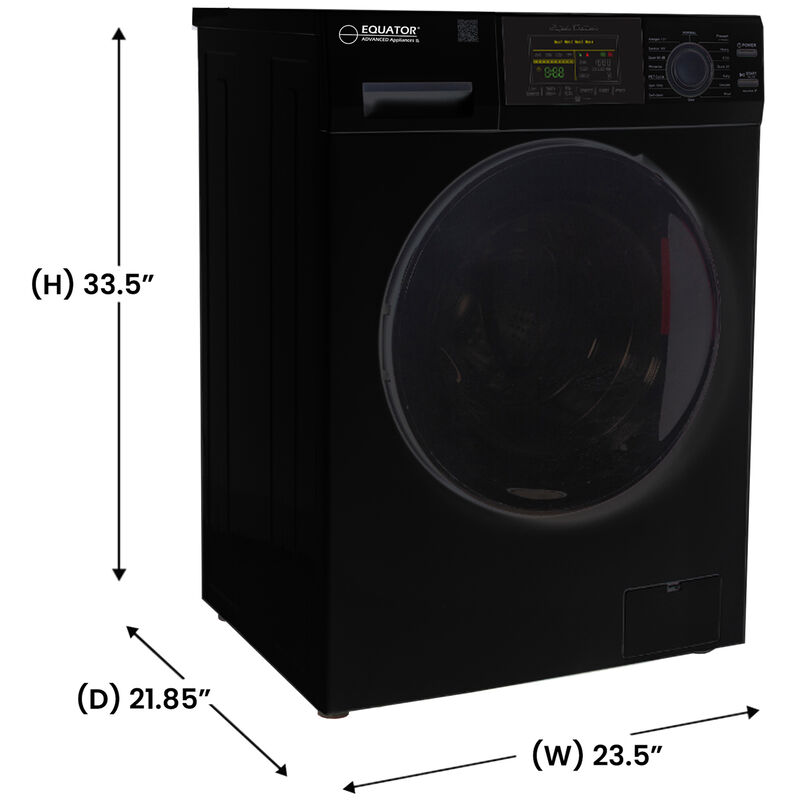 Equator 24 in. 1.6 cu. ft. Front Load Washer with Winterize, Allergen, Pet & Sanitize Cycle