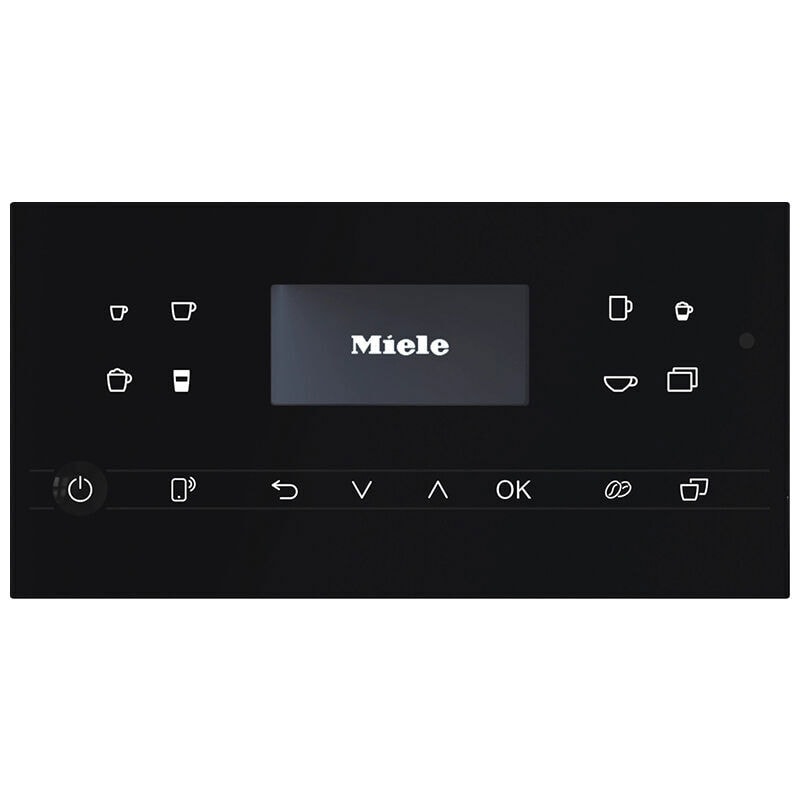 Miele CM 6360 MilkPerfection Countertop Coffee Machine with WiFi Connect, Aromatic System, OneTouch for 2 Convenient Cleaning & Maintenance Programs -Obsidian Black with Bronze Front Plate, Black, hires