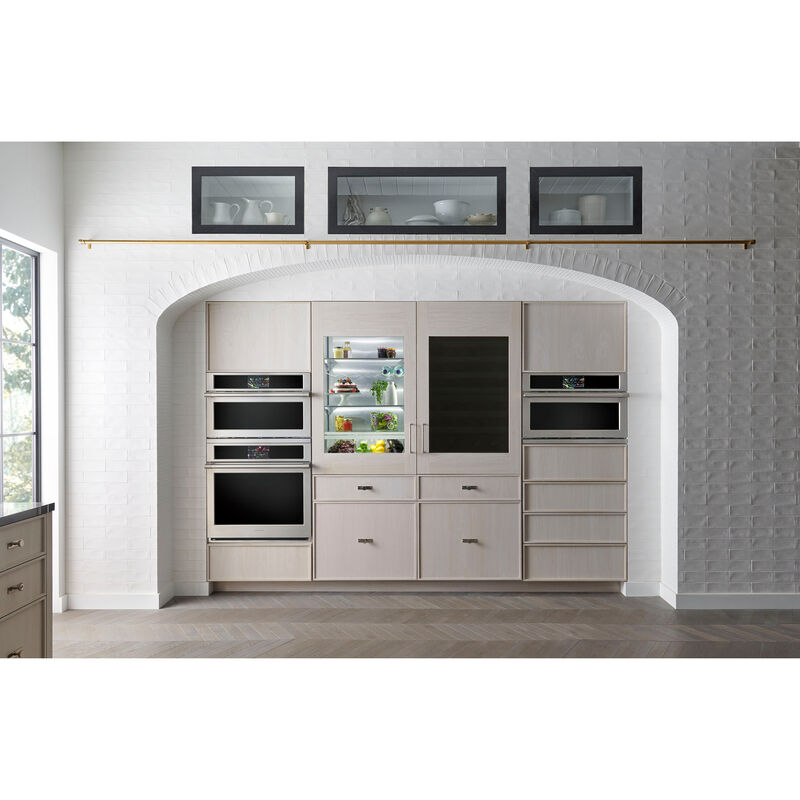 Monogram 30 in. 14.5 cu. ft. Built-In Counter Depth Bottom Freezer Refrigerator with Ice Maker - Custom Panel Ready, , hires