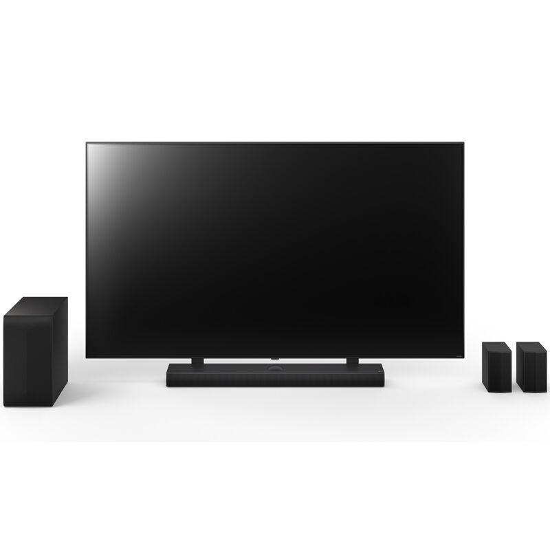 LG 5.1.1 Channel Dolby Atmos Sound Bar with Bluetooth & Wireless Subwoofer - Black, , hires