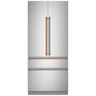 Cafe Refrigerator Handle Kit - Brushed Copper | CXSB4H4PVCU