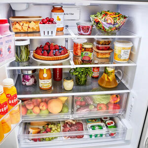 LG 36 in. 26.5 cu. ft. Smart Counter Depth French Door Refrigerator with Internal Water Dispenser - PrintProof Stainless Steel, , hires