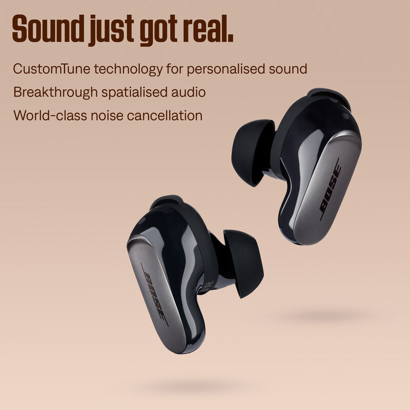 New Bose Quiet Comfort Ultra Earbuds - Black, , hires