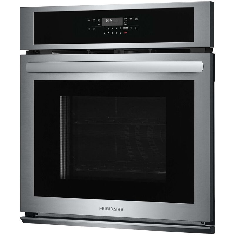 Frigidaire 27 in. 3.8 cu. ft. Electric Single Wall Oven with Standard Convection - Stainless Steel, Stainless Steel, hires