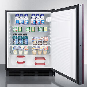 Summit 24 in. 5.5 cu. ft. Undercounter Refrigerator - Custom Panel Ready, , hires