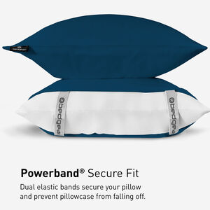 BEDGEAR Ver-Tex Performance Split King/Split Cal King Size Sheet Set - Navy, , hires