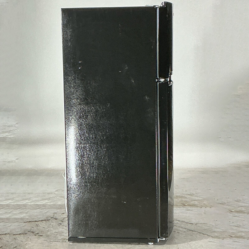 Whirlpool 28 in. 16.3 cu. ft. Top Freezer Refrigerator - Black (Open Box Good Condition), , hires