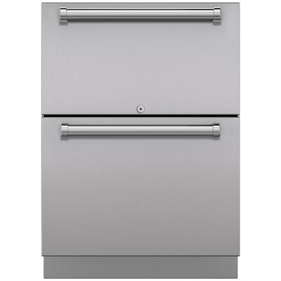 Sub-Zero Designer Series 24 in. 4.0 cu. ft. Smart Outdoor Refrigerator Drawer - Custom Panel Ready | ID24RO
