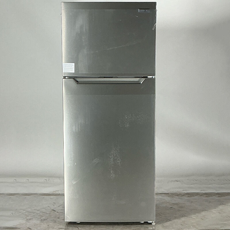 Frigidaire 28 in. 17.6 cu. ft. Top Freezer Refrigerator - Brushed Steel (Open Box Good Condition), , hires