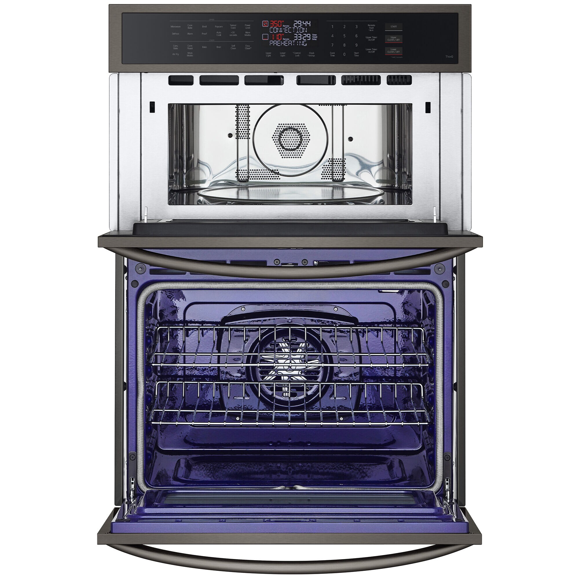 LG 30 in. 6.4 cu. ft. Electric Smart Oven Microwave Combo Wall