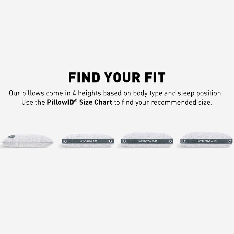 BEDGEAR Storm 3.0 Performance Standard Size Pillow, , hires