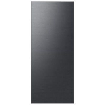 Samsung BESPOKE 3-Door French Door Top Panel for Refrigerators - Matte Black Steel | RA-F18DU3MT