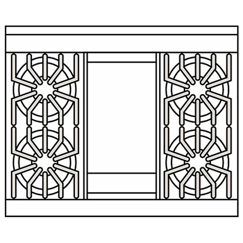 Viking 7 Series 36 in. 5.6 cu. ft. True European Convection Dual Fuel Range with 4 Sealed Burners & Griddle - Stainless Steel, , hires
