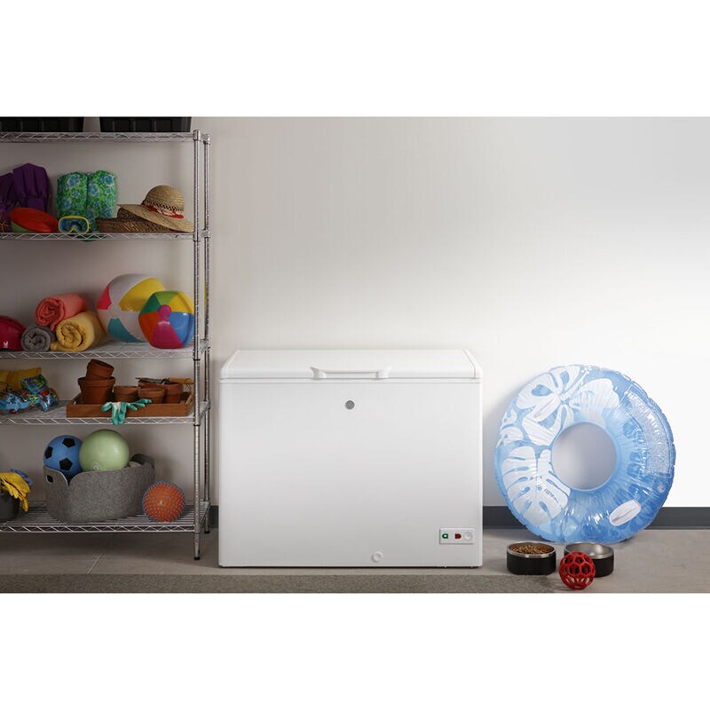 GE 44 in. 10.7 cu. ft. Garage-Ready Chest Freezer - White, , hires