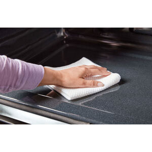 Whirlpool 27 in. 8.6 cu. ft. Smart Top Control Electric Double Wall Oven with Standard Convection - Black, , hires