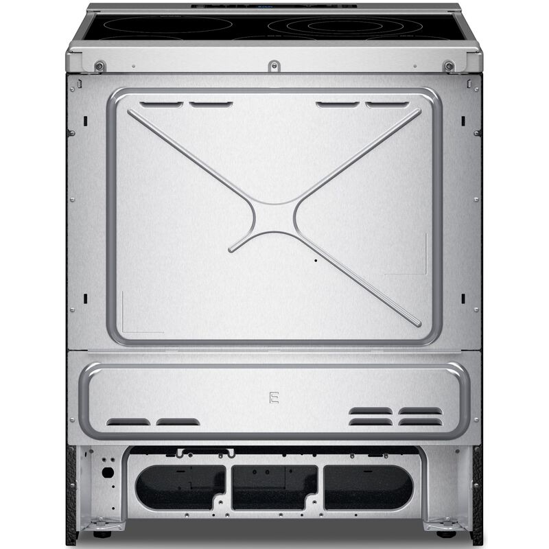 KitchenAid 30 in. 7.1 cu. ft. Air-Fry True European Convection Steam Oven Slide-In Electric Range with Radiant Burners - Stainless Steel with PrintShield Finish, , hires