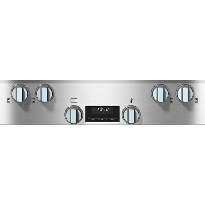 Miele 30 in. 4.6 cu. ft. Dual Convection Gas Range with 4 Sealed Burners - Clean Steel, , hires