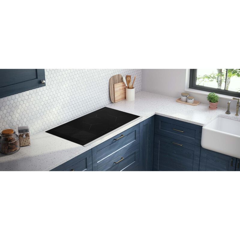 Frigidaire Gallery 36 in. 5-Burner Induction Cooktop with Simmer Burner & Power Burner - Stainless Steel, , hires