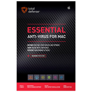 Total Defense Essential Anti-Virus v11 for Mac Digital Download (ESD) - 1 Yr. Subscription., , hires