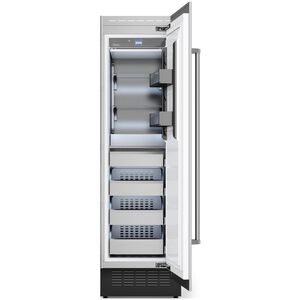 Viking 24 in. 12.1 cu. ft. Built-In 4-Drawers Upright Freezer with Ice-Maker & Adjustable Shelves - Custom Panel Ready, , hires