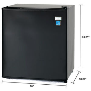 Avanti 18 in. 1.7 cu. ft. Mini Fridge - Black, , hires