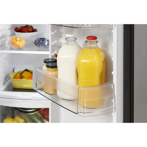 GE 36 in. 25.3 cu. ft. Side-by-Side Refrigerator with Ice & Water Dispenser - Stainless Steel, Stainless Steel, hires