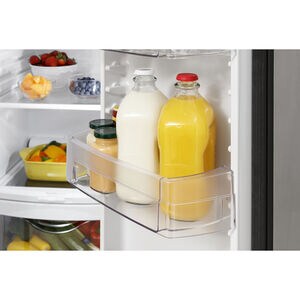GE 36 in. 25.3 cu. ft. Side by Side Refrigerator with Ice & Water Dispenser - Fingerprint Resistant Stainless, Fingerprint Resistant Stainless, hires