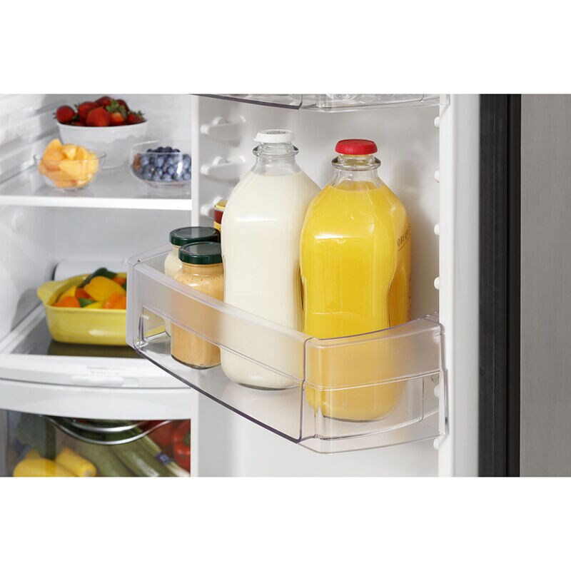 GE 36 in. 25.3 cu. ft. Side by Side Refrigerator with Ice & Water Dispenser - Fingerprint Resistant Stainless, Fingerprint Resistant Stainless, hires