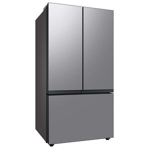 Samsung Bespoke 36 in. 30.1 cu. ft. Smart French Door Refrigerator with Internal Water AutoFill Pitcher - Stainless Steel, Stainless Steel, hires