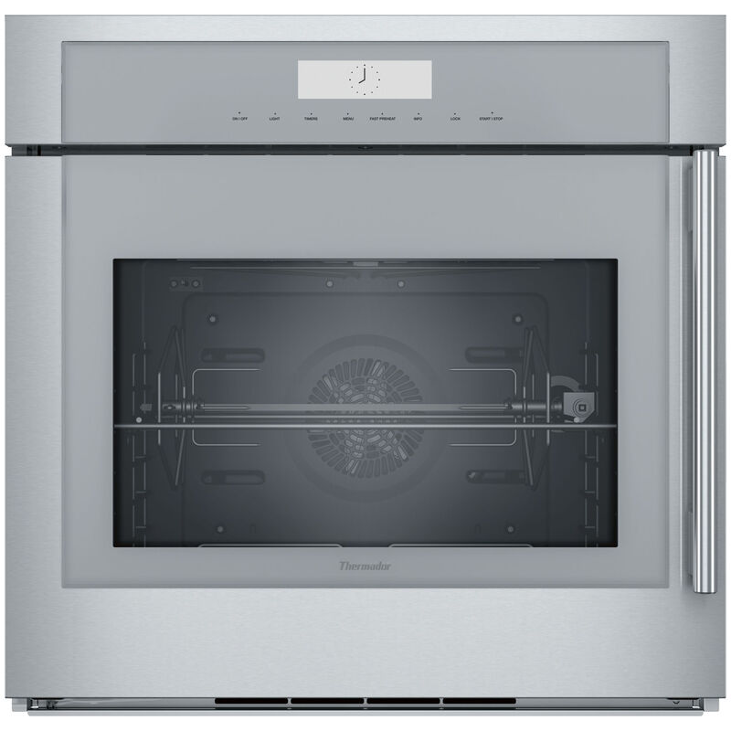 Thermador Masterpiece Series 30 in. 4.5 cu. ft. Smart Electric Single Wall Oven with True European Convection - Stainless Steel, , hires