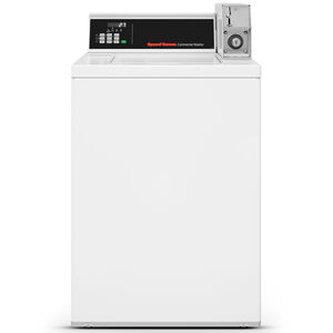 Speed Queen TV6 26 in. 3.1 cu. ft. Commercial Top Load Washer with Agitator - White, , hires
