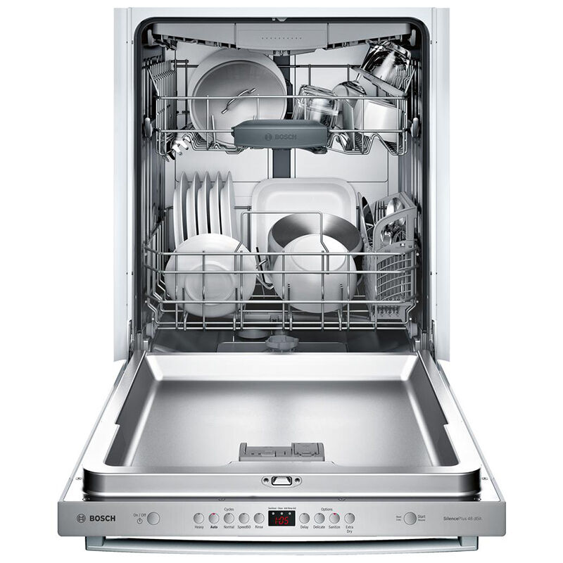 Bosch Ascenta Series 24" Dishwasher with 48 dBA Quiet Level, 5 Wash