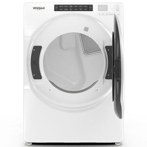 Whirlpool 27 in. 7.4 cu. ft. Electric Dryer with 36 Dryer Programs, 5 Dry Options, Sanitize Cycle & Sensor Dry - White, , hires