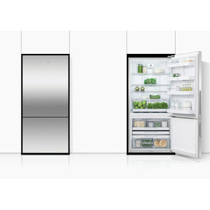 Fisher & Paykel Series 5 31 in. 17.5 cu. ft. Smart Counter Depth Bottom Freezer Refrigerator - Stainless Steel, , hires